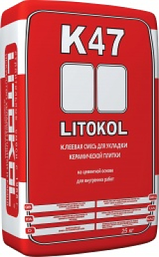 LITOKol  K-47, клеевая смесь 25 кг