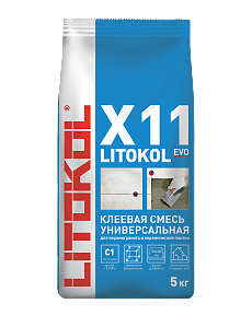 LITOKol  X-11 EVO 5кг., усиленн. клей