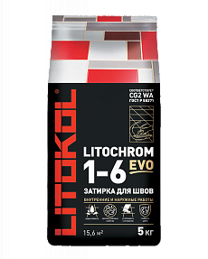 LITOCHROM 1-6 EVO LE 130 серый (5kg алюм.мешок)
