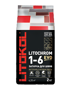 LITOCHROM 1-6 EVO LE 110 стальной серый (2kg Al.bag)